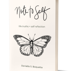 Note To Self Book- Author Signed Copy