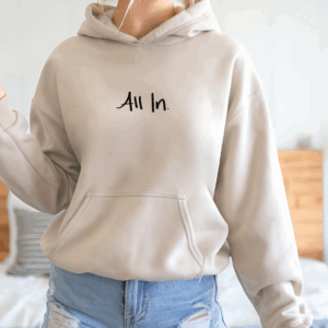 All In | Classic Embroidered Hoodie